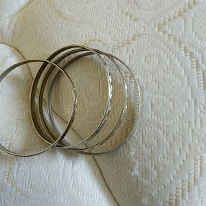 Four traditional middle Eastern Bangels